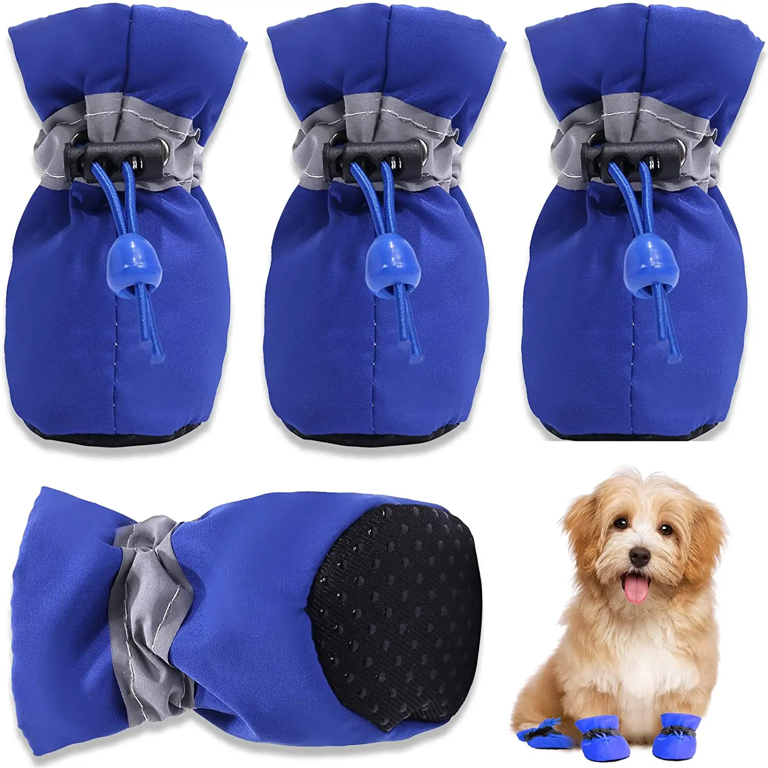 4Pcs/Set Waterproof Dog Shoes Boots Anti-Slip for Small Medium York Dogs Cats Puppy Chihuahua Chiens Pet Accessories Rain Boots
4Pcs/Set Waterproof Dog Shoes Boots Anti-Slip for Small Medium York Dogs Cats Puppy Chihuahua Chiens Pet Accessories Rain Boots