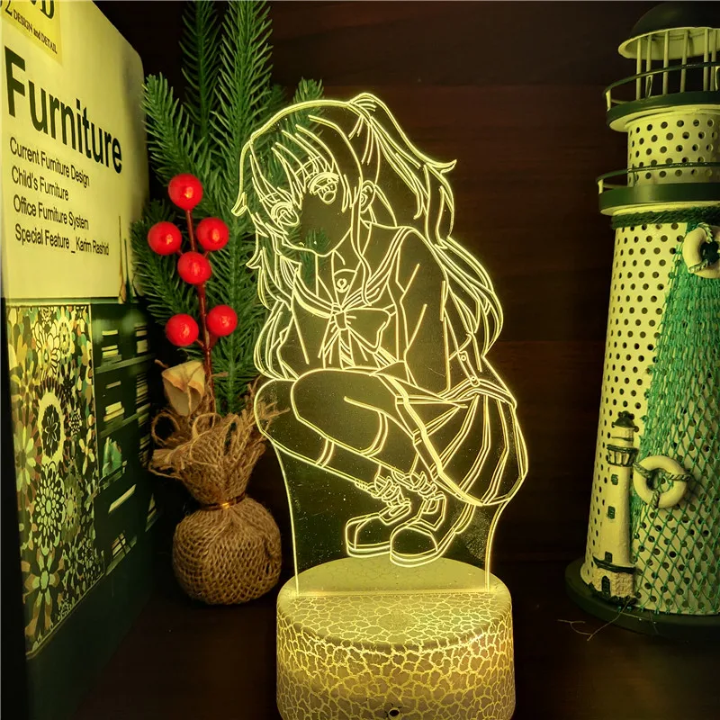 Charlotte Nao Tomori Anime 3D Lamp Led Night Light Touch Sensor Colorful Table Lamp RGB Bedroom Decor Nightlight Holiday Gift
Charlotte Nao Tomori Anime 3D Lamp Led Night Light Touch Sensor Colorful Table Lamp RGB Bedroom Decor Nightlight Holiday Gift