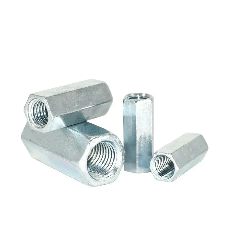 M6-M20 Hex Rod Coupling Long Nuts Bar Stud Carbon Steel Zinc Plated Hexagon Connection Thread Nuts
M6-M20 Hex Rod Coupling Long Nuts Bar Stud Carbon Steel Zinc Plated Hexagon Connection Thread Nuts
