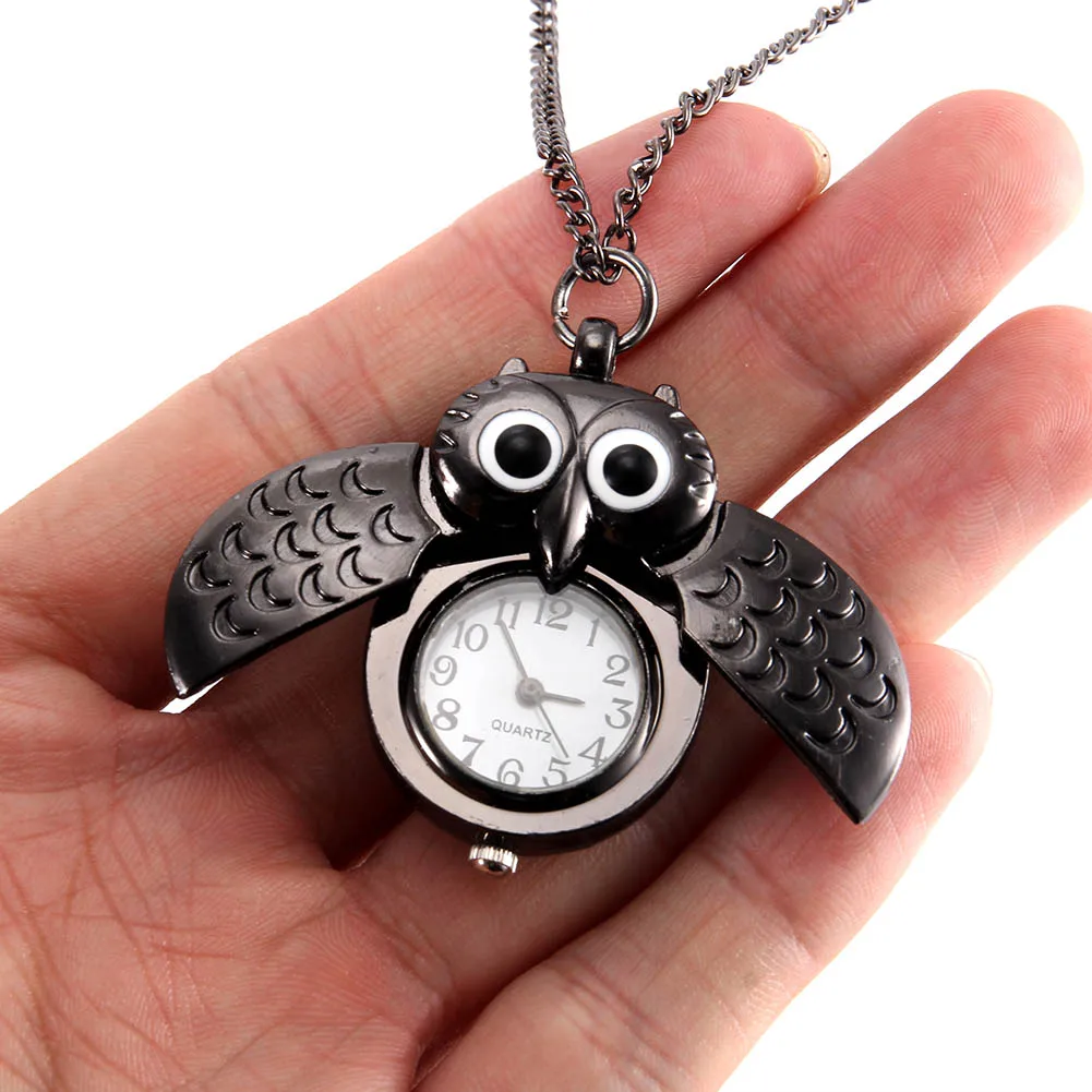 Women Vintage Pocket Watch Quartz Watch Cool Chain Cute Owl Cover Watches SWD889 
Women Vintage Pocket Watch Quartz Watch Cool Chain Cute Owl Cover Watches SWD889