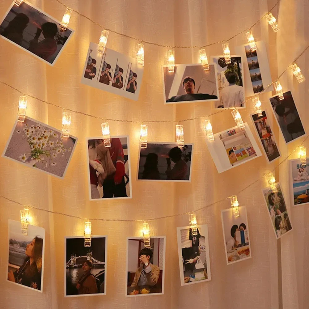 Photo Clip Light LED String Light Photo Clip USB Battery Powered Christmas Decoration Party Wedding Christmas Fairy TaleLighting
Photo Clip Light LED String Light Photo Clip USB Battery Powered Christmas Decoration Party Wedding Christmas Fairy TaleLighting