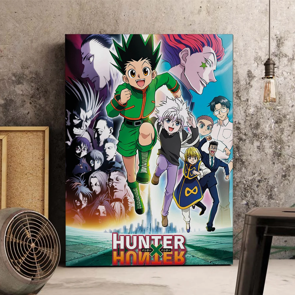 Anime manga full-time hunter picture hanging painting high quality interior decoration Wall Art Modern Home Decor Posters
Anime manga full-time hunter picture hanging painting high quality interior decoration Wall Art Modern Home Decor Posters