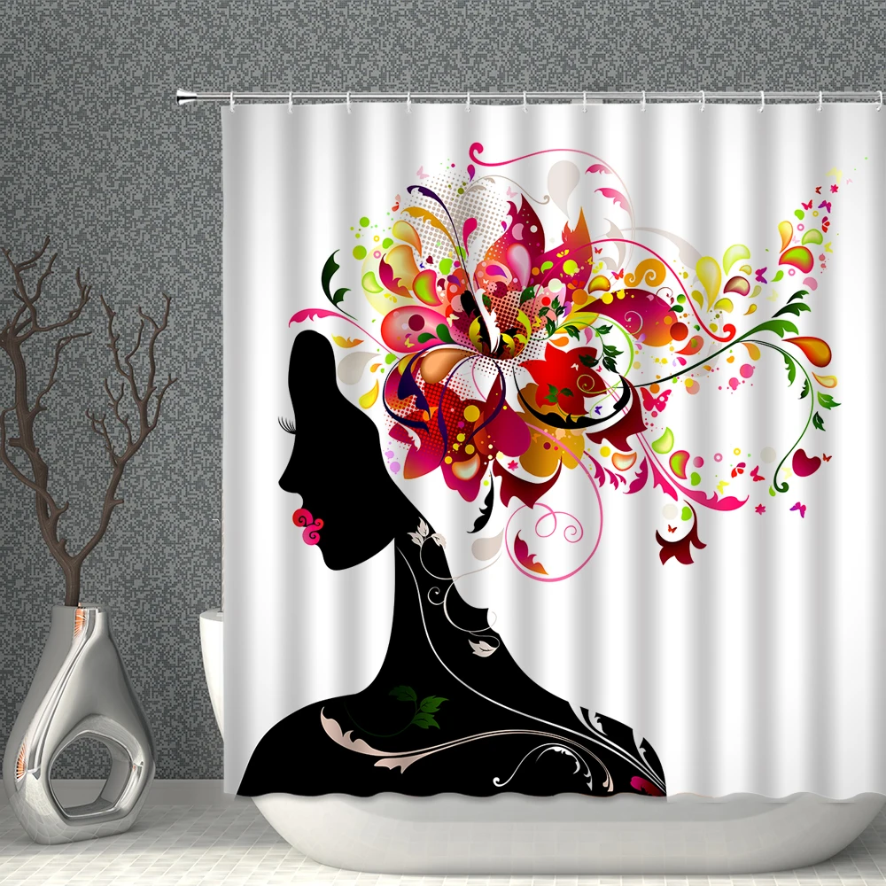 Creative Plant Flower Sea Butterfly Girl Shower Curtain Set Waterproof Polyester Fabric Bath Curtains Bathtub Decor With Hooks
Creative Plant Flower Sea Butterfly Girl Shower Curtain Set Waterproof Polyester Fabric Bath Curtains Bathtub Decor With Hooks