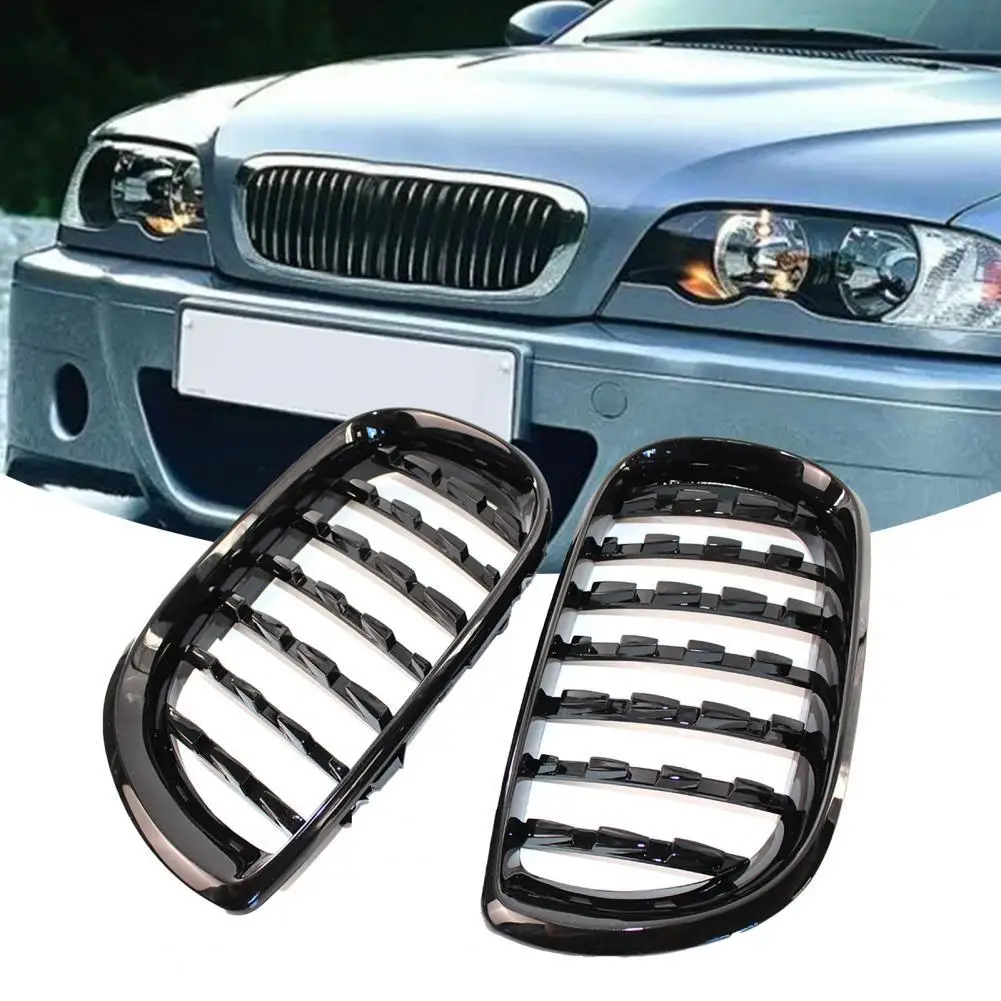 80% Hot Sales!! 1 Pair Car Grilles Eco-friendly Rust-proof ABS Auto Mesh Grilles 51132158542 51132158543 for BMW 3 Series E46 4-
80% Hot Sales!! 1 Pair Car Grilles Eco-friendly Rust-proof ABS Auto Mesh Grilles 51132158542 51132158543 for BMW 3 Series E46 4-