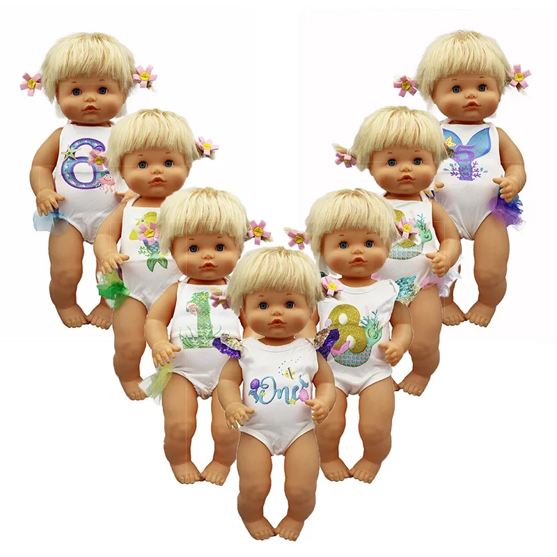 New Digital swimsuit doll Clothes Fit 35cm-42cm Nenuco Doll Nenuco su Hermanita Doll Accessories
New Digital swimsuit doll Clothes Fit 35cm-42cm Nenuco Doll Nenuco su Hermanita Doll Accessories