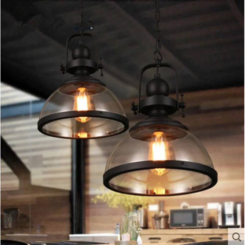 Attic retro industrial style restaurant bar chandeliers american creative personality cafe bar glass iron lamp LB010913
Attic retro industrial style restaurant bar chandeliers american creative personality cafe bar glass iron lamp LB010913