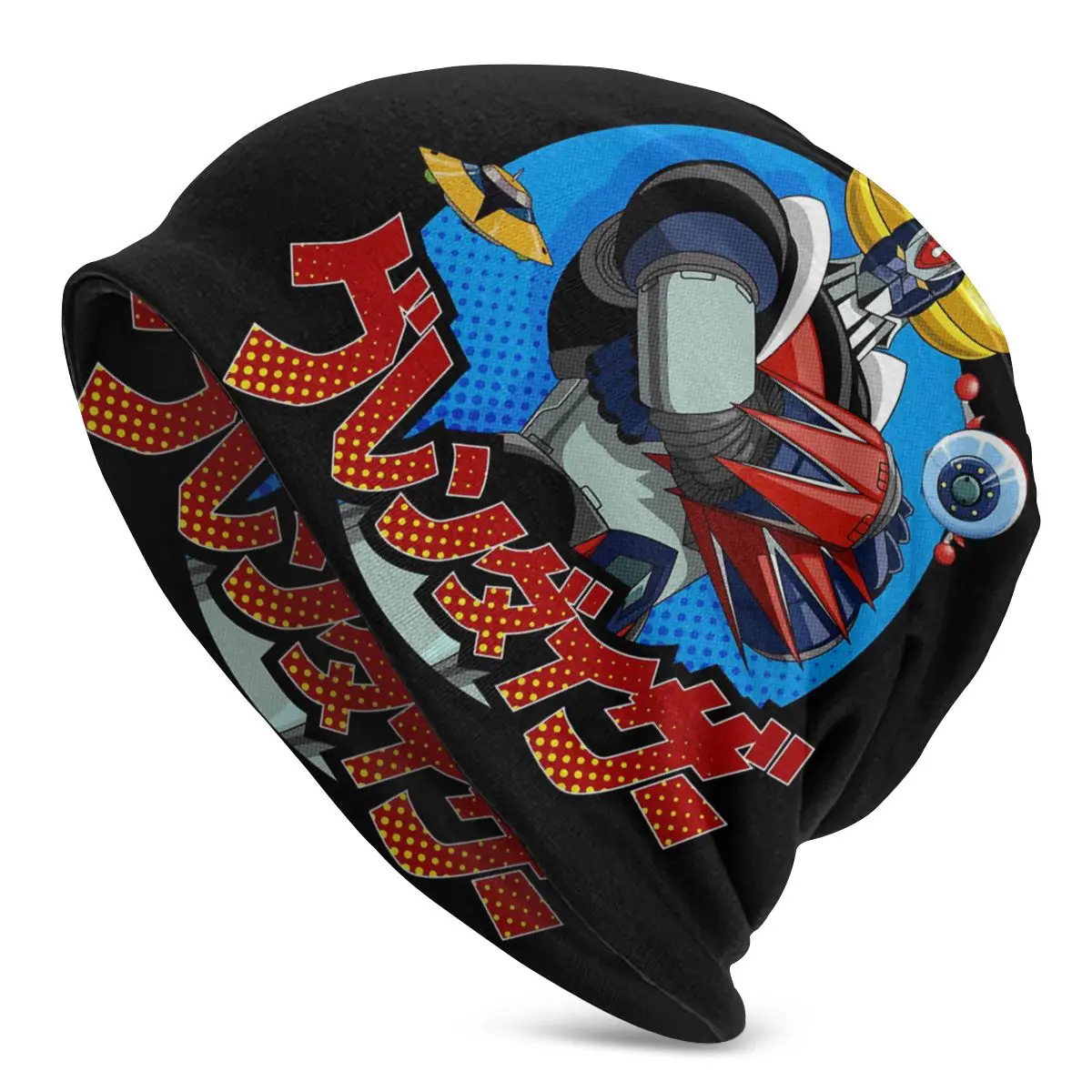 Cool UFO Robot Goldrake Grendizer Unisex Bonnet Winter Warm Hiking Hats Double Layer Thin Hat Breathable Caps
Cool UFO Robot Goldrake Grendizer Unisex Bonnet Winter Warm Hiking Hats Double Layer Thin Hat Breathable Caps