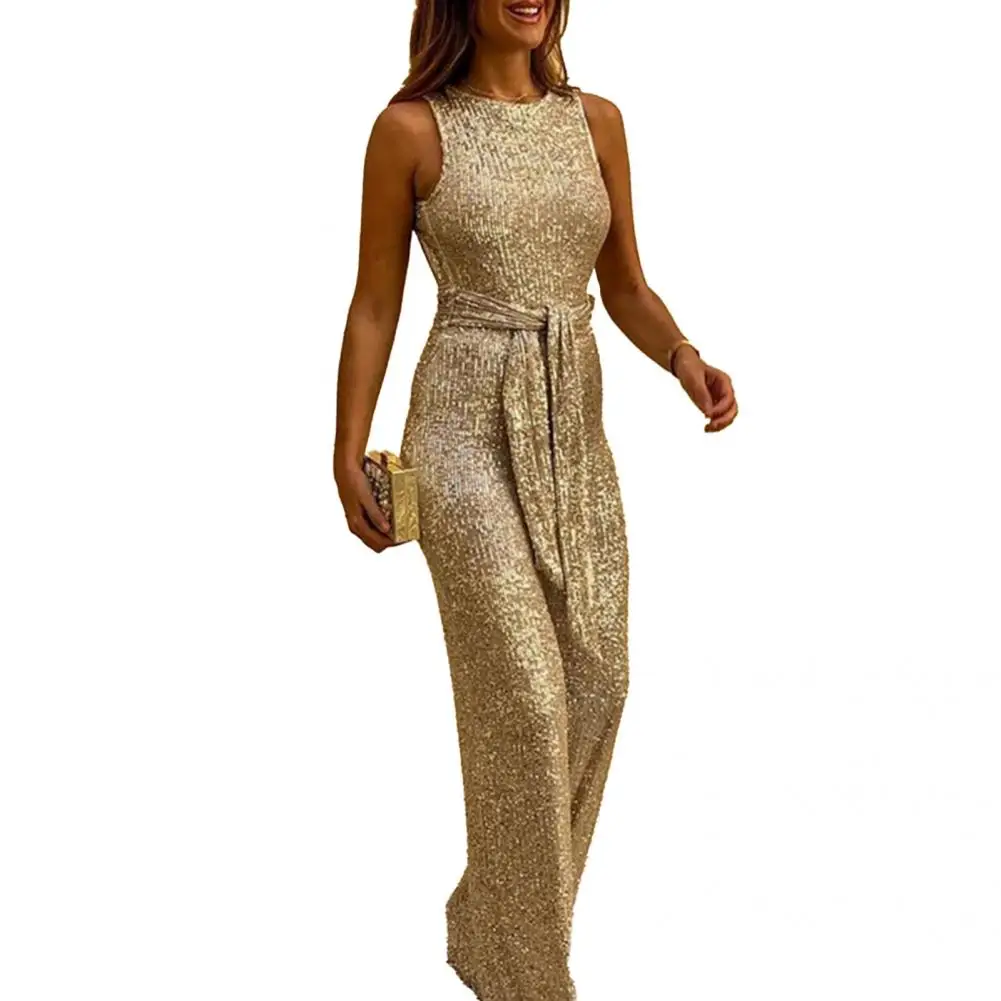 Summer Stylish Sleeveless Backless Romper Romper Ladies Jumpsuit Sequin for Office
Summer Stylish Sleeveless Backless Romper Romper Ladies Jumpsuit Sequin for Office