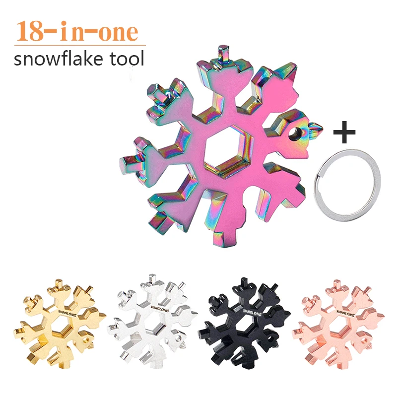 18 In 1 Snowflake Multi Tool Multifunctional Screwdriver EDC Wrench Stainless Steel Hardware Portable Pocket Universal Tool Card
18 In 1 Snowflake Multi Tool Multifunctional Screwdriver EDC Wrench Stainless Steel Hardware Portable Pocket Universal Tool Card