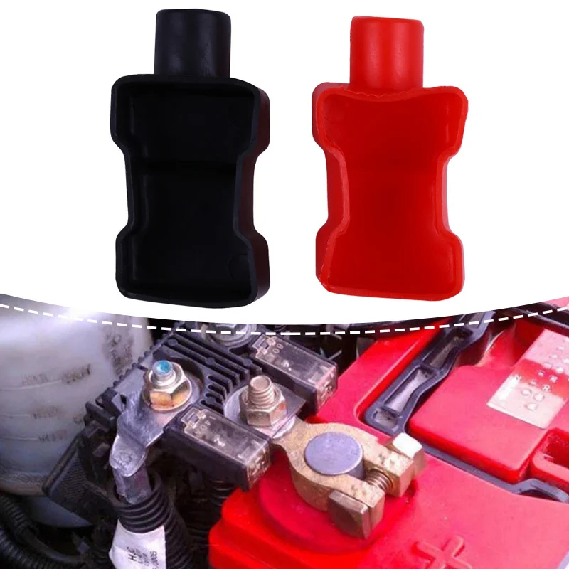 1 Pair Car Battery Negative Positive Terminal Covers Cap Boot Insulating Protector Replacement Batteries Auto Replacement Parts
1 Pair Car Battery Negative Positive Terminal Covers Cap Boot Insulating Protector Replacement Batteries Auto Replacement Parts