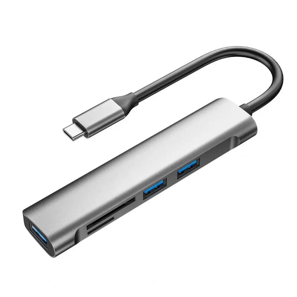 Docking Station 5-in-1 Micro-SD/TF Card Reader Portable Type-C USB 3.0 Hub Splitter Adapter for Mobile Phone
Docking Station 5-in-1 Micro-SD/TF Card Reader Portable Type-C USB 3.0 Hub Splitter Adapter for Mobile Phone