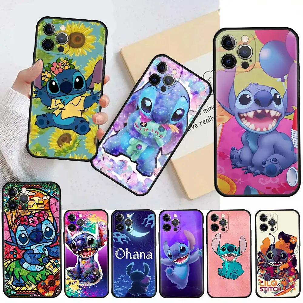 Cute Cartoon Lilo Stitch Case For Apple iPhone 13 11 12 Pro Max Case 7 + 8 Plus 13Pro Luxury Cover Black Soft Fashion Coque
Cute Cartoon Lilo Stitch Case For Apple iPhone 13 11 12 Pro Max Case 7 + 8 Plus 13Pro Luxury Cover Black Soft Fashion Coque