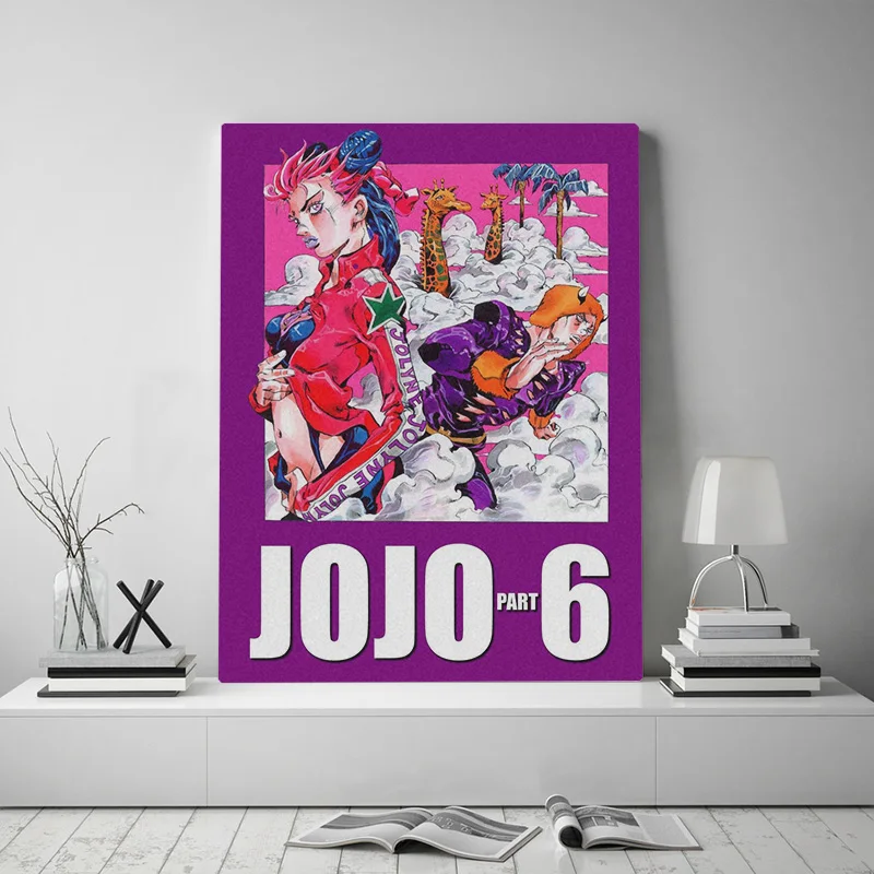 Anime Role Wall Art Modular Picture JoJo's Bizarre Adventure Poster Jolyne Cujoh Canvas Painting Printed Home Decor For Bedroom
Anime Role Wall Art Modular Picture JoJo's Bizarre Adventure Poster Jolyne Cujoh Canvas Painting Printed Home Decor For Bedroom