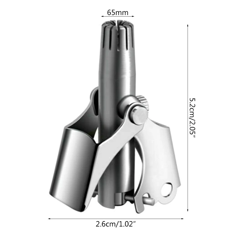 Stainless Steel Manual Nose Trimmer for Shaving Ear Hair Removal Shaver Face Care Men Washable Device
Stainless Steel Manual Nose Trimmer for Shaving Ear Hair Removal Shaver Face Care Men Washable Device