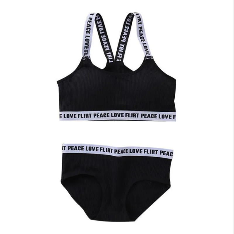 1836 Cotton Underwear Sets Letter Personality Women's Lingerie Set Sports Halter Tube Top Comfortable Set Of Women's Panties 
1836 Cotton Underwear Sets Letter Personality Women's Lingerie Set Sports Halter Tube Top Comfortable Set Of Women's Panties