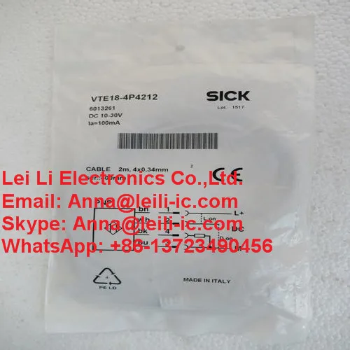 SICK SENSOR VTE18-4P4212 100% testing good working
SICK SENSOR VTE18-4P4212 100% testing good working