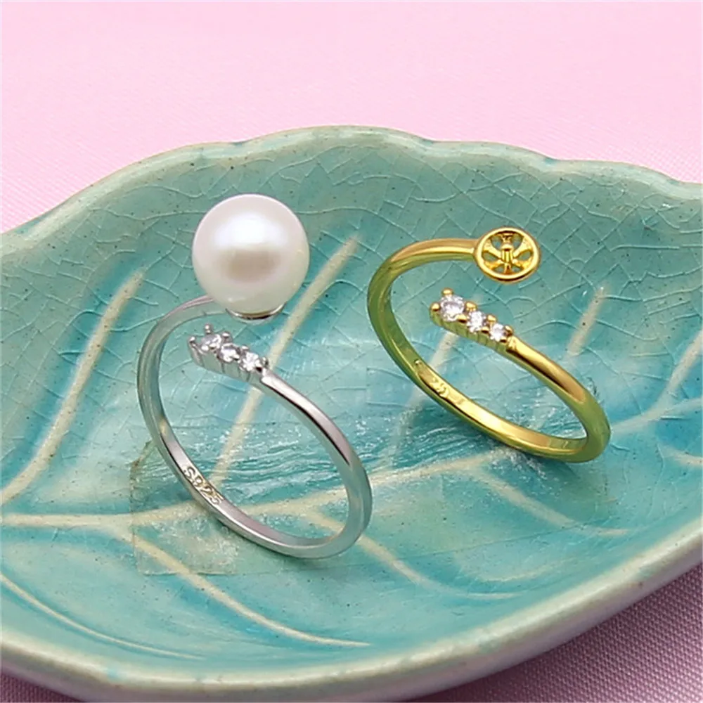Zircon Inlaid Butterfly Pearl Ring For Ladies Wedding Party 925 Silver Adjustable Bracket Without Pearls
Zircon Inlaid Butterfly Pearl Ring For Ladies Wedding Party 925 Silver Adjustable Bracket Without Pearls