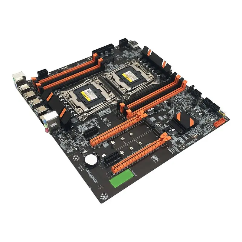 X99 Dual CPU Motherboard LGA 2011 V3 E-ATX USB3.0 SATA3 With Dual Xeon Processor With Dual M.2 Slot 8 DIMM DDR4 2011-3
X99 Dual CPU Motherboard LGA 2011 V3 E-ATX USB3.0 SATA3 With Dual Xeon Processor With Dual M.2 Slot 8 DIMM DDR4 2011-3