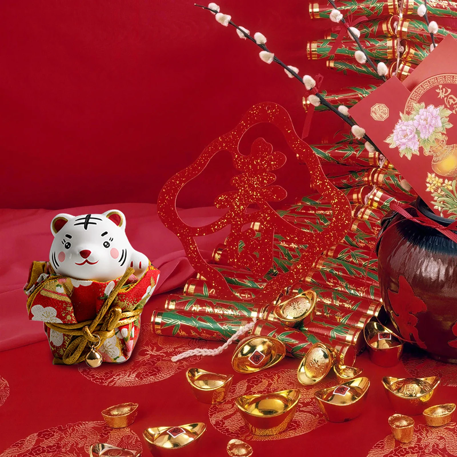 3D New Year Cute Tiger Silicone Cake Mold Chocolate Mousse Baking Decoration Resin Gypsum Clay Making Mould
3D New Year Cute Tiger Silicone Cake Mold Chocolate Mousse Baking Decoration Resin Gypsum Clay Making Mould