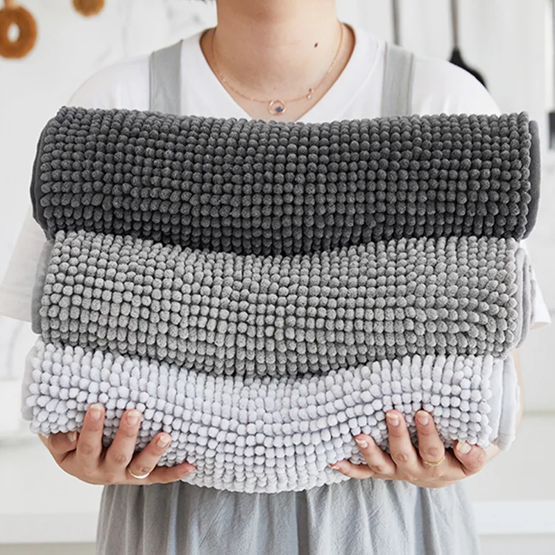 Chenille Kitchen Mat Anti-slip Mat Door Mat Bathroom Absorbent Pads Non-slip Encryption Thickened Door Mat Carpet Machine Wash
Chenille Kitchen Mat Anti-slip Mat Door Mat Bathroom Absorbent Pads Non-slip Encryption Thickened Door Mat Carpet Machine Wash