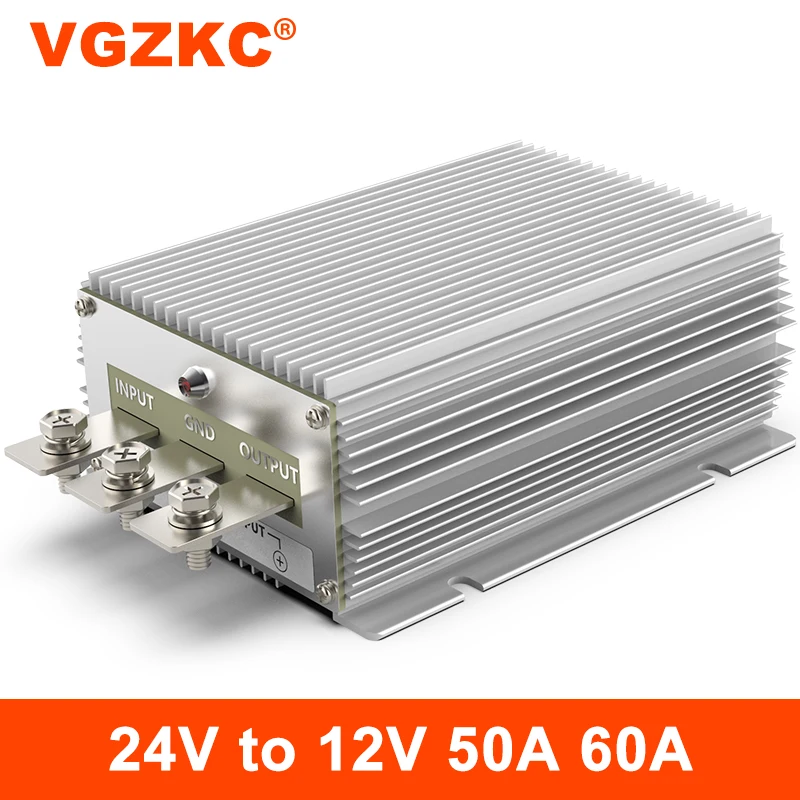 24V to 12V 50A 60A DC power supply step-down module 24V to 12V 720W automotive power converter waterproof
24V to 12V 50A 60A DC power supply step-down module 24V to 12V 720W automotive power converter waterproof