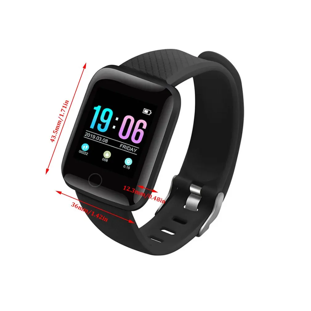 D13 1.3inch LED Color Screen Watches Bluetooth Sport Waterproof 116Plus Smart Watch Bracelet Fitness For Android Smart Watch
D13 1.3inch LED Color Screen Watches Bluetooth Sport Waterproof 116Plus Smart Watch Bracelet Fitness For Android Smart Watch