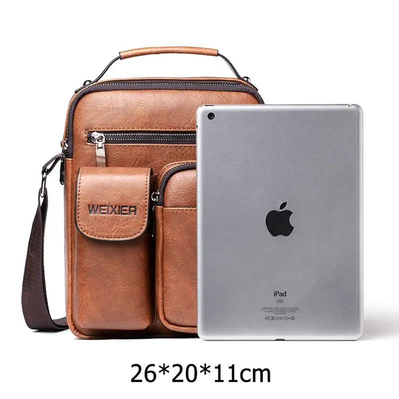 Vintage Style Men Tote Shoulder Bags PU Handbag Brand Men Messenger Bags Large Capacity Male Crossbody Shoulder Bags For Men
Vintage Style Men Tote Shoulder Bags PU Handbag Brand Men Messenger Bags Large Capacity Male Crossbody Shoulder Bags For Men
