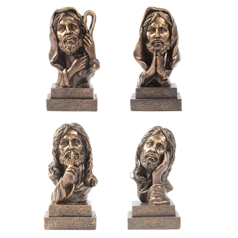 2022 New Resin Jesus Christ Head Bust Statue Antique Bronze Religious Sculpture Figurines
2022 New Resin Jesus Christ Head Bust Statue Antique Bronze Religious Sculpture Figurines