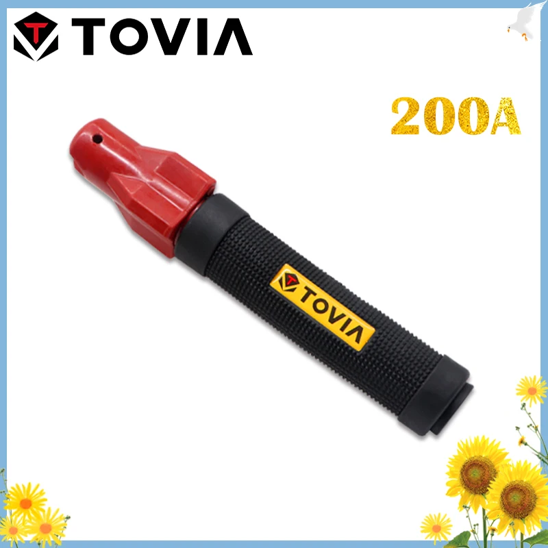TOVIA 200A Electrode Holder Welding Wire 1.0-4.0mm Welding Accessories Welding Clamp Professiona
TOVIA 200A Electrode Holder Welding Wire 1.0-4.0mm Welding Accessories Welding Clamp Professiona