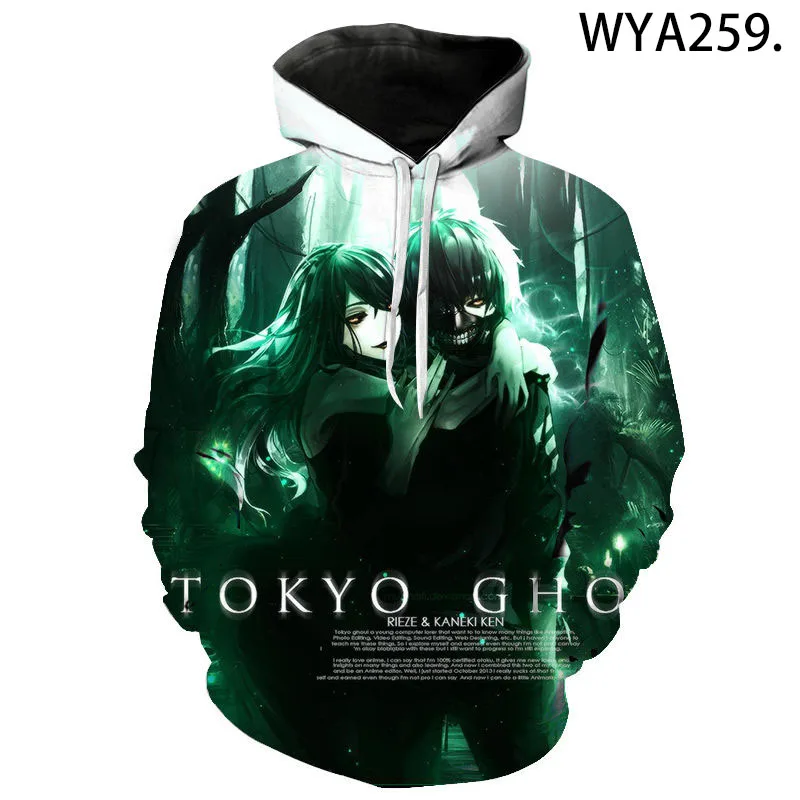 Fashion Tokyo Ghoul Boy Girl Kids Long Sleeve Sweatshirts 3D Printed Hoodies Pullover Men Women Children Cool Streetwear Jacket
Fashion Tokyo Ghoul Boy Girl Kids Long Sleeve Sweatshirts 3D Printed Hoodies Pullover Men Women Children Cool Streetwear Jacket