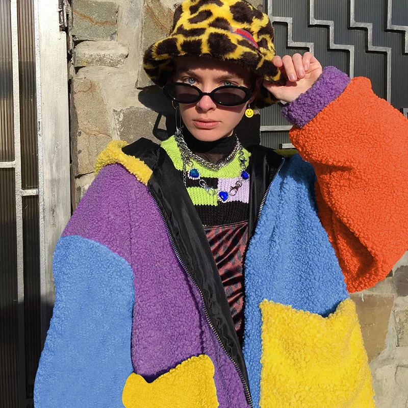 iMucci Colorblock Fashion Women Coat Autumn Winter Patchwork Pocket Design Woman Tops Front Zipper Long Sleeve Streetwear
iMucci Colorblock Fashion Women Coat Autumn Winter Patchwork Pocket Design Woman Tops Front Zipper Long Sleeve Streetwear
