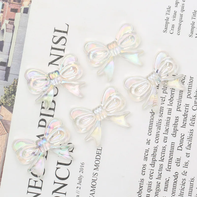 10Pcs Colorful Resin AB Bow Decoration Craft Flatback Kawaii Cabochon Charms Jewelry Making Scrapbooking Phone Hair Accessorie
10Pcs Colorful Resin AB Bow Decoration Craft Flatback Kawaii Cabochon Charms Jewelry Making Scrapbooking Phone Hair Accessorie
