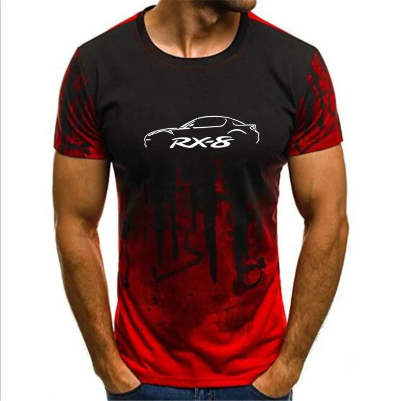 Новинка, градиентные чернила для MAZDA RX7 RX8, Женская камуфляжная футболка с коротким рукавом, футболка с изображением автомобиля splash-ink
Новинка, градиентные чернила для MAZDA RX7 RX8, Женская камуфляжная футболка с коротким рукавом, футболка с изображением автомобиля splash-ink