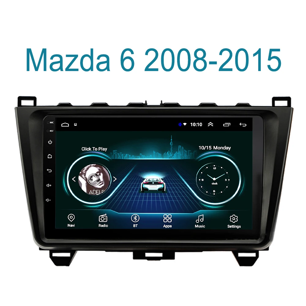 9" 2din Android 9.1 Car Radio Wifi GPS MP5 Navigation Unit Player For Mazda 6 2008 2009 2010 2011 2012 2013 2014 2015 NODVD
9" 2din Android 9.1 Car Radio Wifi GPS MP5 Navigation Unit Player For Mazda 6 2008 2009 2010 2011 2012 2013 2014 2015 NODVD