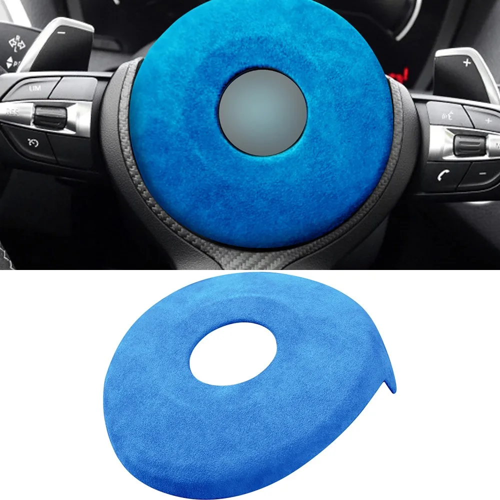 1pcs Car Steering Wheel Airbag Decoration Blue New Suede Decoration Interior Accessories For BMW F30 F34 F20 F21 F22 F32 E84 F80
1pcs Car Steering Wheel Airbag Decoration Blue New Suede Decoration Interior Accessories For BMW F30 F34 F20 F21 F22 F32 E84 F80