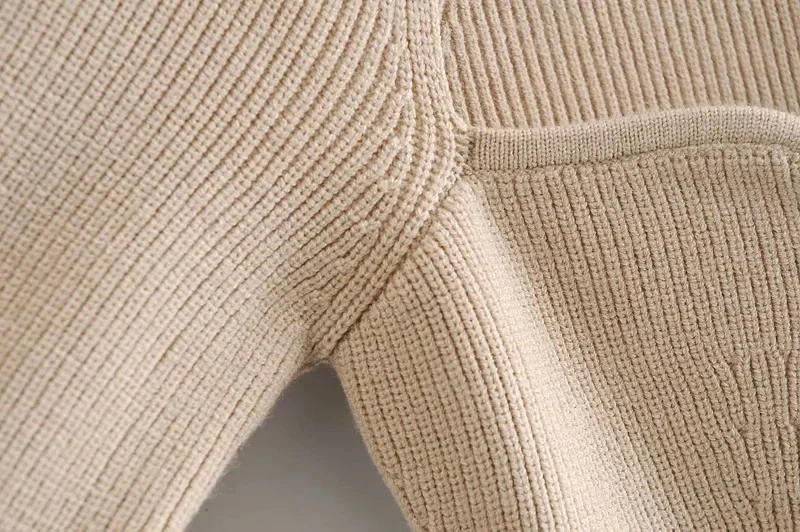 Vintage Long Sleeve Fitted Female Pullovers Chic Tops Women Fashion with Sweetheart Neck Cropped Knitted Sweater
Vintage Long Sleeve Fitted Female Pullovers Chic Tops Women Fashion with Sweetheart Neck Cropped Knitted Sweater