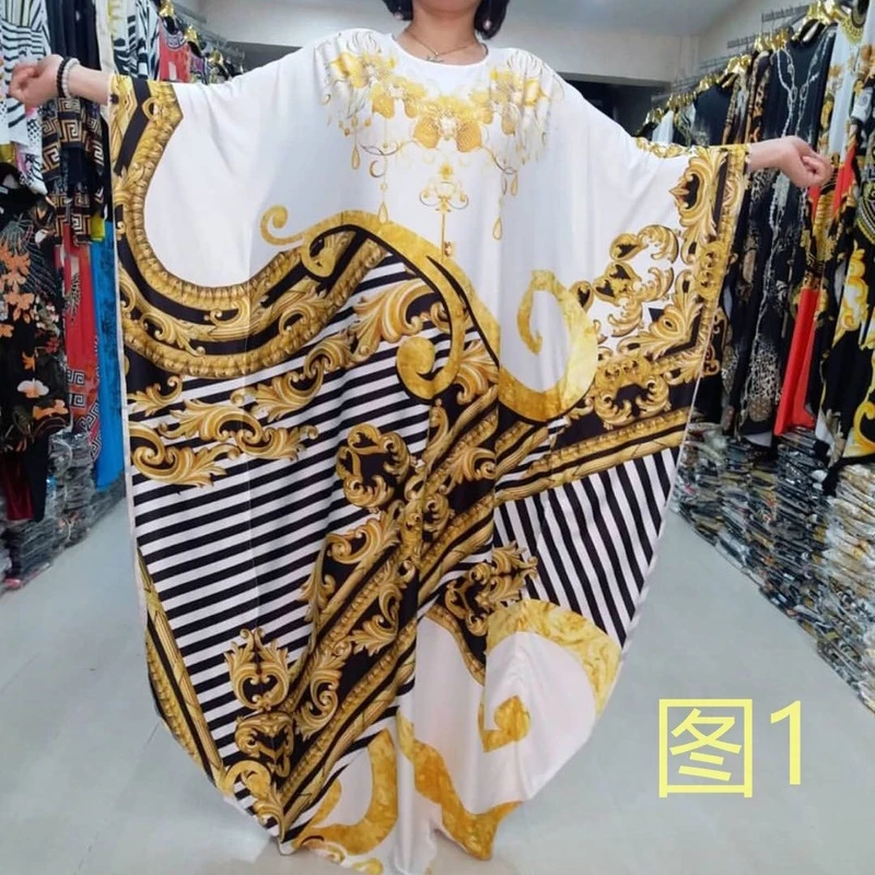 African Dresses for Women 2020 Dashiki Print Batwing Sleeve African Traditional Clothing Woman Loose African Wax Bubu Dress Robe
African Dresses for Women 2020 Dashiki Print Batwing Sleeve African Traditional Clothing Woman Loose African Wax Bubu Dress Robe