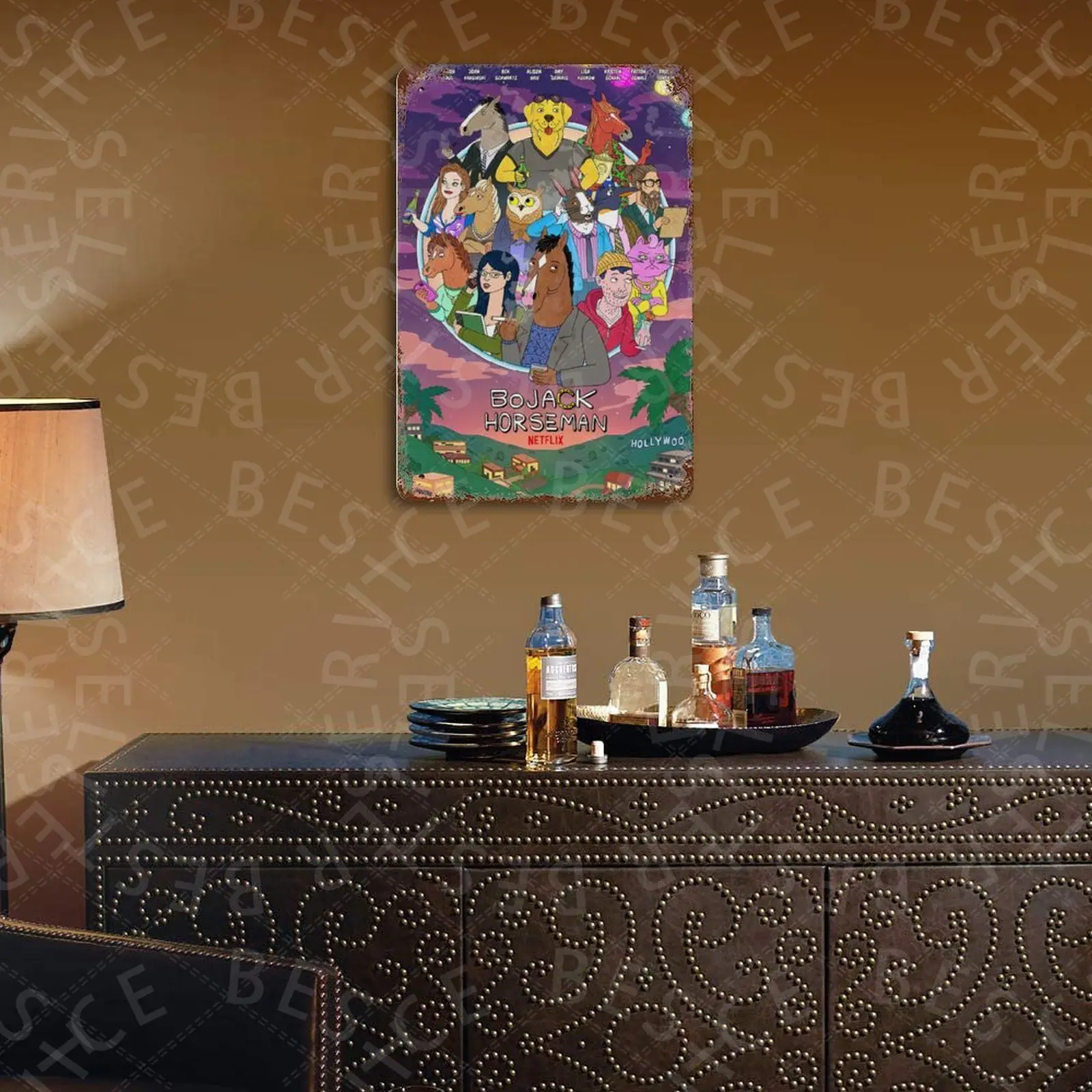 BoJack Horseman Illustrated Poster Tin Signs Retro Plaque Home Decor Wall Sticker Iron Art Poster Plates 20x30cm
BoJack Horseman Illustrated Poster Tin Signs Retro Plaque Home Decor Wall Sticker Iron Art Poster Plates 20x30cm