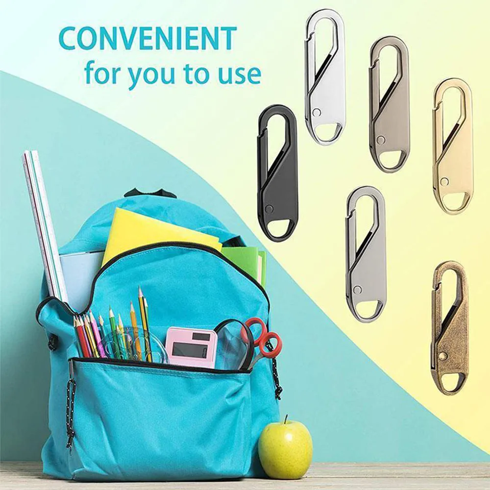 Universal Detachable Zipper Puller 4/8pcs Metal Zipper Repair Kit for Coat Bag General jlrr
Universal Detachable Zipper Puller 4/8pcs Metal Zipper Repair Kit for Coat Bag General jlrr