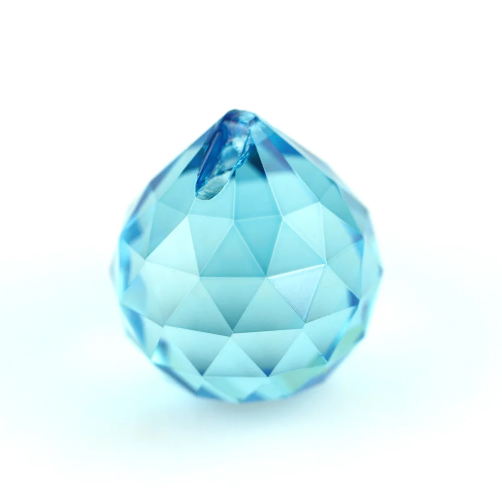 Aquamarine Color 15mm-40mm Crystal Hanging Ball Quartz Crystal For Fengshui Chandelier Pendant Parts
Aquamarine Color 15mm-40mm Crystal Hanging Ball Quartz Crystal For Fengshui Chandelier Pendant Parts