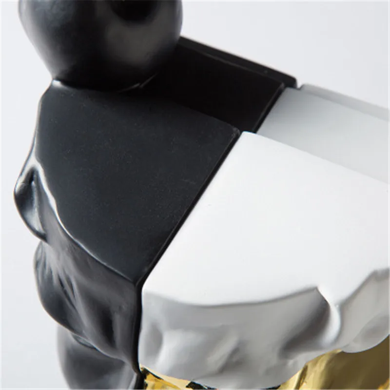 Luxurious Book End Resin Gold-plated Human Head Sculpture Bookends Creative Home Decor Study Artware Ornaments X5840
Luxurious Book End Resin Gold-plated Human Head Sculpture Bookends Creative Home Decor Study Artware Ornaments X5840