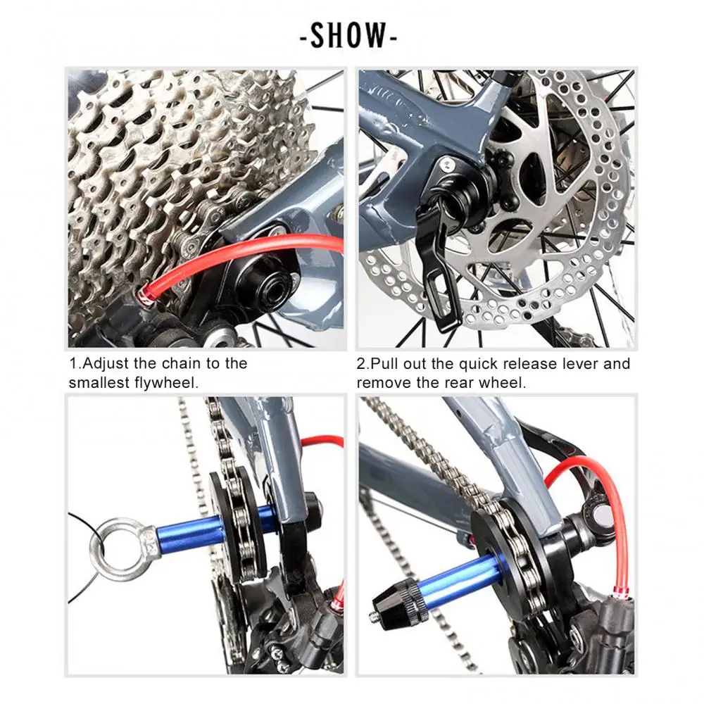 50%HOT Bicycle Cycling Chain Fixer Holder Roller for Bike Dummy Hub Tensioner Tool
50%HOT Bicycle Cycling Chain Fixer Holder Roller for Bike Dummy Hub Tensioner Tool