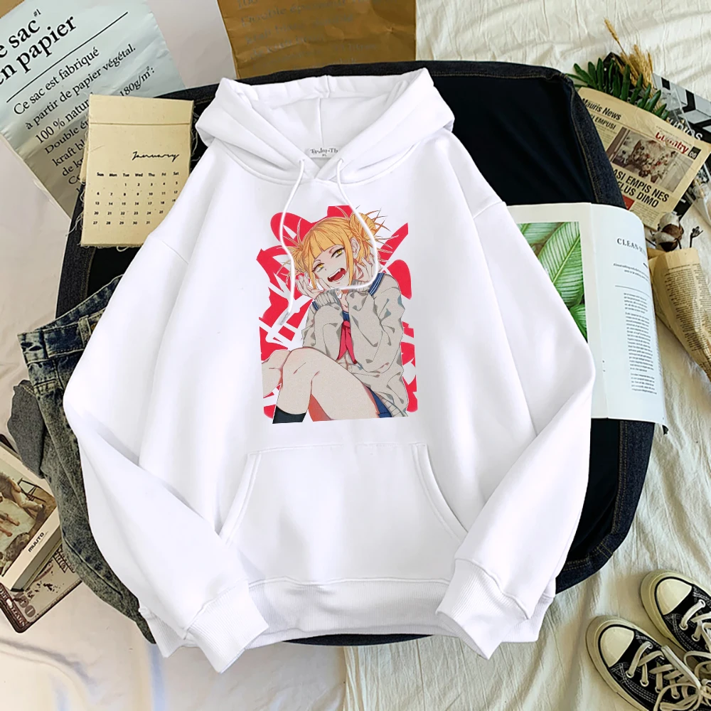 Himiko Toga From My Hero Academia Men Cotton Hoodies New O-Neck Pullover Hoody Harajuku Fleece Sweatshirt Funny Crewneck Man
Himiko Toga From My Hero Academia Men Cotton Hoodies New O-Neck Pullover Hoody Harajuku Fleece Sweatshirt Funny Crewneck Man
