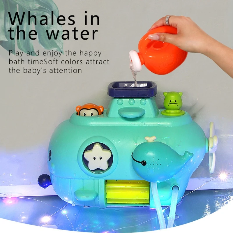 Cute Animals Swimming Water Baby Bath Toys Faucet Shower Submarine Water Toy Waterwheel Dabbling Water Spray Set For Kids Bathro
Cute Animals Swimming Water Baby Bath Toys Faucet Shower Submarine Water Toy Waterwheel Dabbling Water Spray Set For Kids Bathro