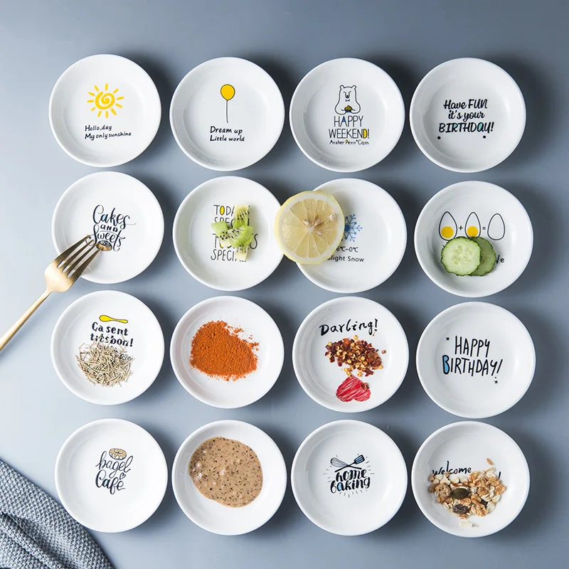 serving dishes sets kawaii plate plate set 10 Pcs / Set 4 Inch Household dish seasoning dish dim sum small dish
serving dishes sets kawaii plate plate set 10 Pcs / Set 4 Inch Household dish seasoning dish dim sum small dish