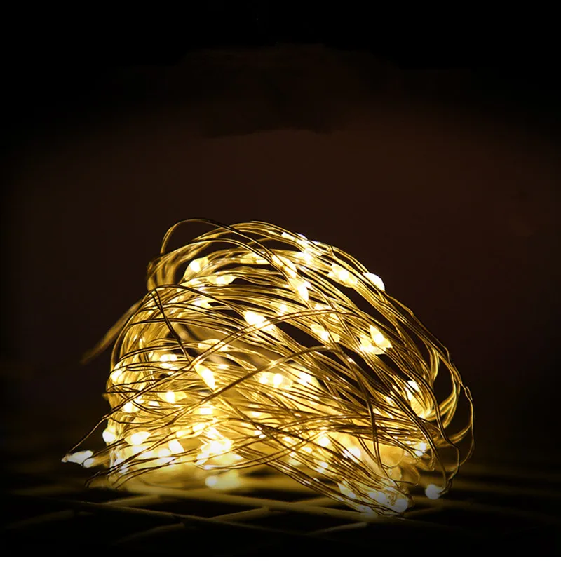 1-5M LED String Lights Copper Wire Fairy lights Night Light For Christmas Garland Room Bedroom Indoor Wedding Decoration Lamp 
1-5M LED String Lights Copper Wire Fairy lights Night Light For Christmas Garland Room Bedroom Indoor Wedding Decoration Lamp