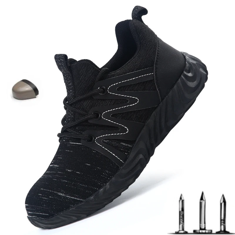 Safety shoes men's puncture-proof work sports shoes men's steel-toed shoes work boots indestructible safety boots men's shoes
Safety shoes men's puncture-proof work sports shoes men's steel-toed shoes work boots indestructible safety boots men's shoes