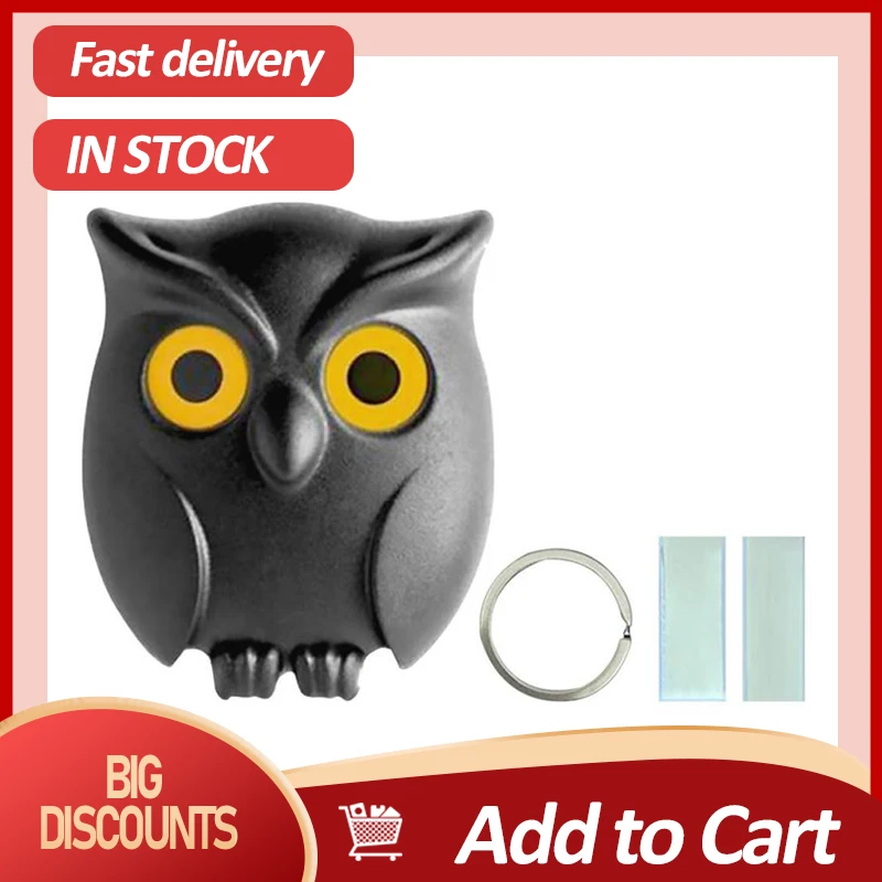 Decorative Hooks Black Hooks Night Owl Magnetic Wall Key Holder Hook Magnets Attraction Keychains Organization
Decorative Hooks Black Hooks Night Owl Magnetic Wall Key Holder Hook Magnets Attraction Keychains Organization