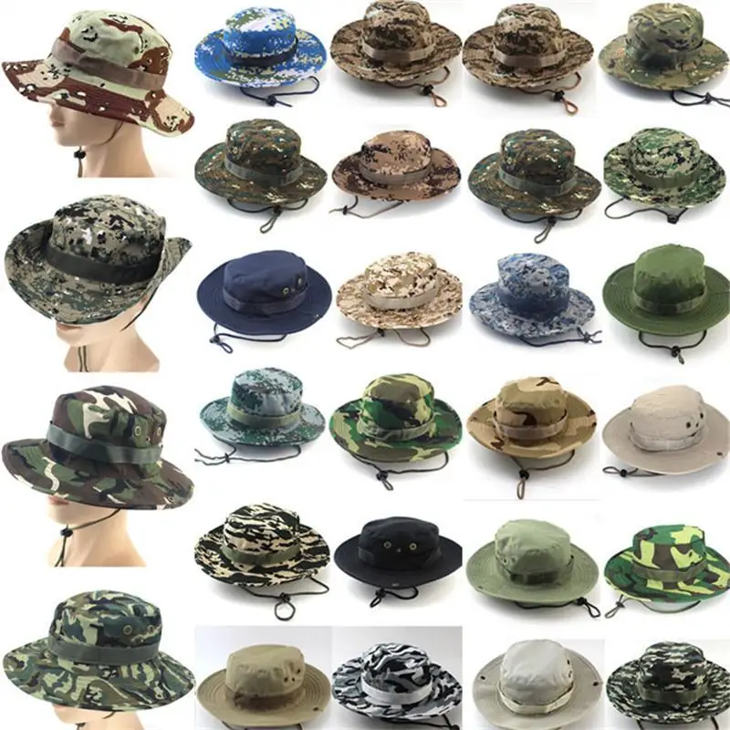 Mens Bucket Hats Boonie Wide Brim Sun Cap Military Camo Hunting Fishing Hiking Hat
Mens Bucket Hats Boonie Wide Brim Sun Cap Military Camo Hunting Fishing Hiking Hat