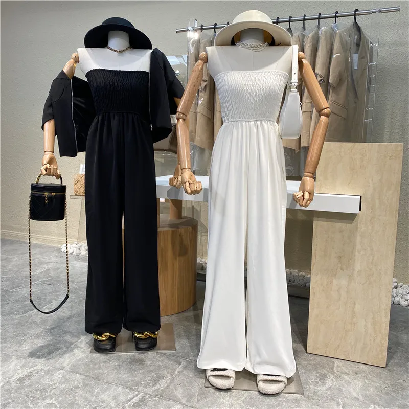 Brand Original Design 2021 One-shoulder Leaky Clavicle Tight Waist High Waist And Wide Leg Jumpsuit
Brand Original Design 2021 One-shoulder Leaky Clavicle Tight Waist High Waist And Wide Leg Jumpsuit